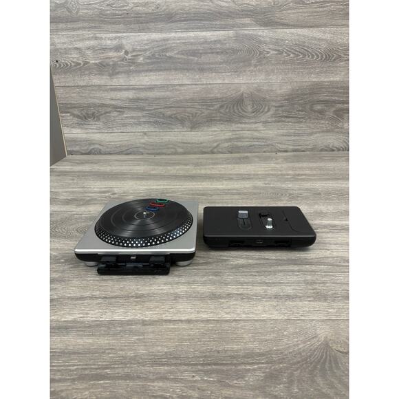 Nintendo PS3 & PS2 DJ Hero 2 Wireless Turntable Controller *No Dongle* Tested! - Picture 6 of 9